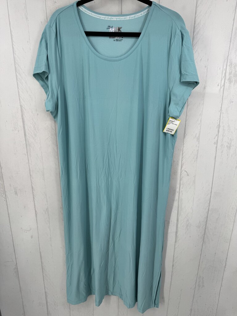 1X s/s t-shirt dress