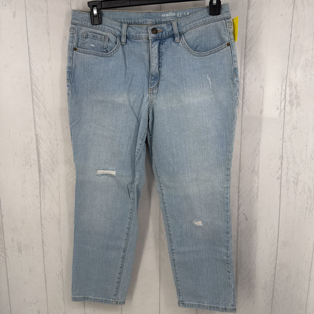 12p straight leg crop jean