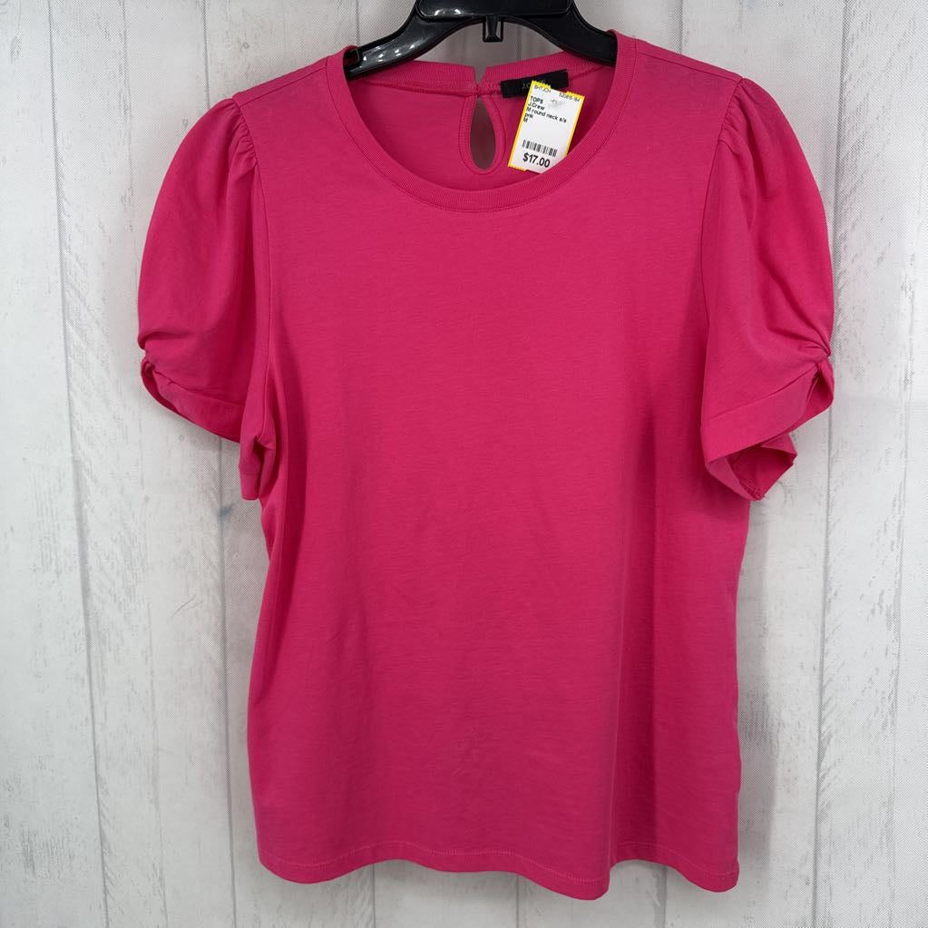 M round neck s/s top