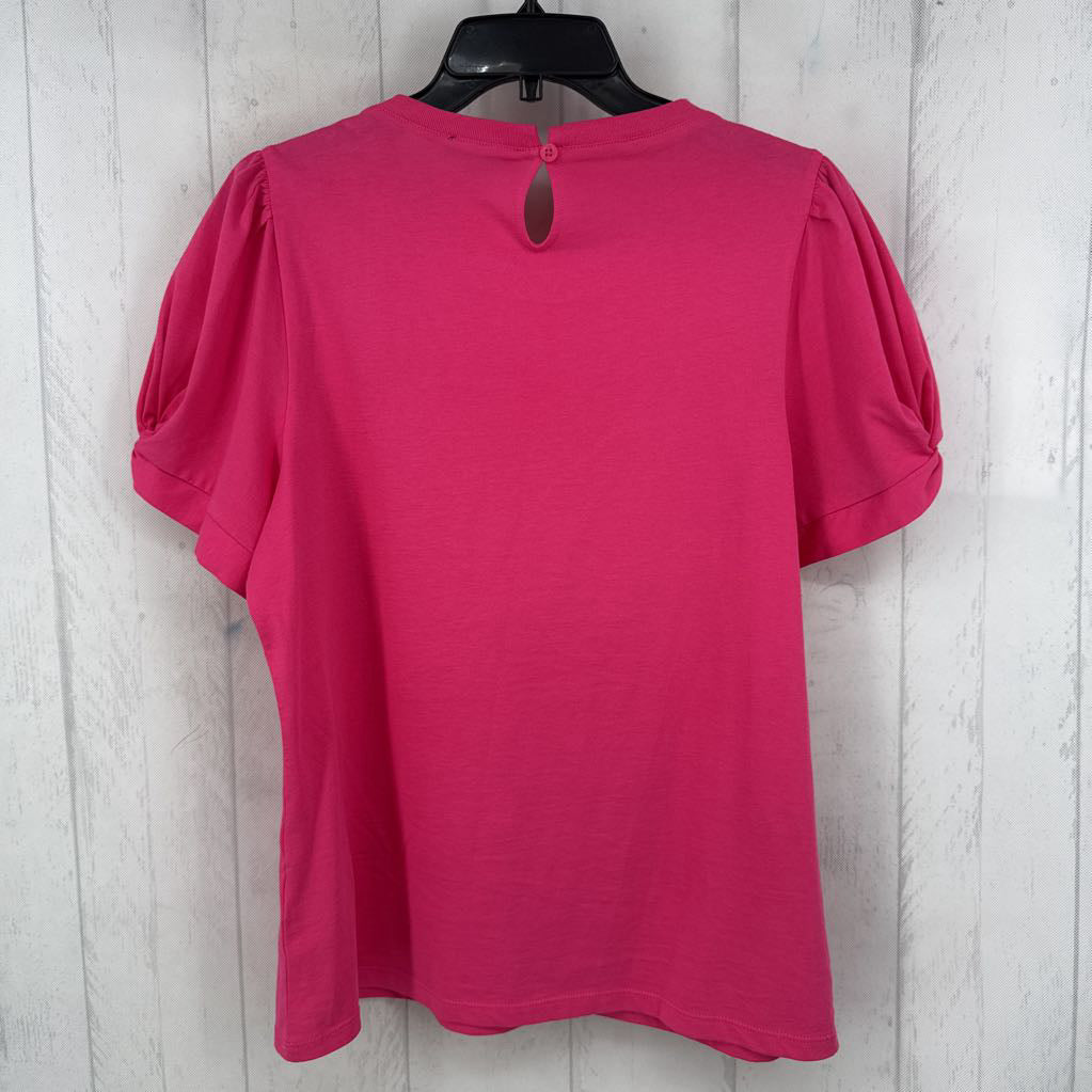 M round neck s/s top