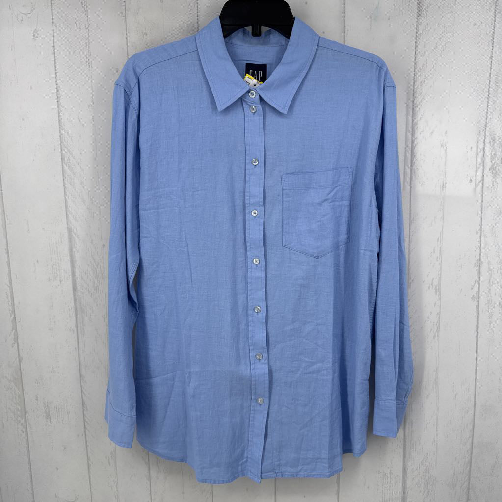 R70 M button down l/s top