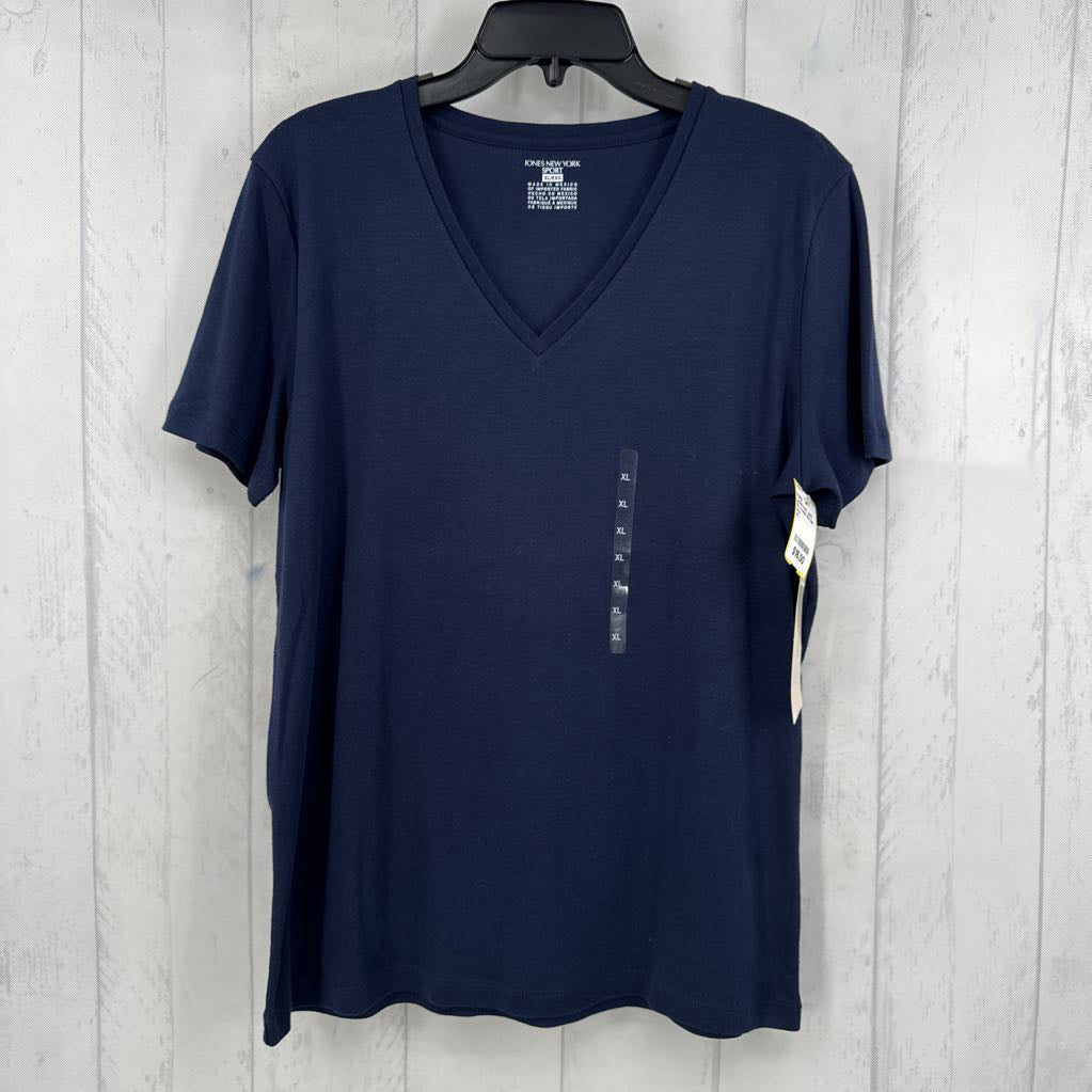 XL v-neck s/s tee
