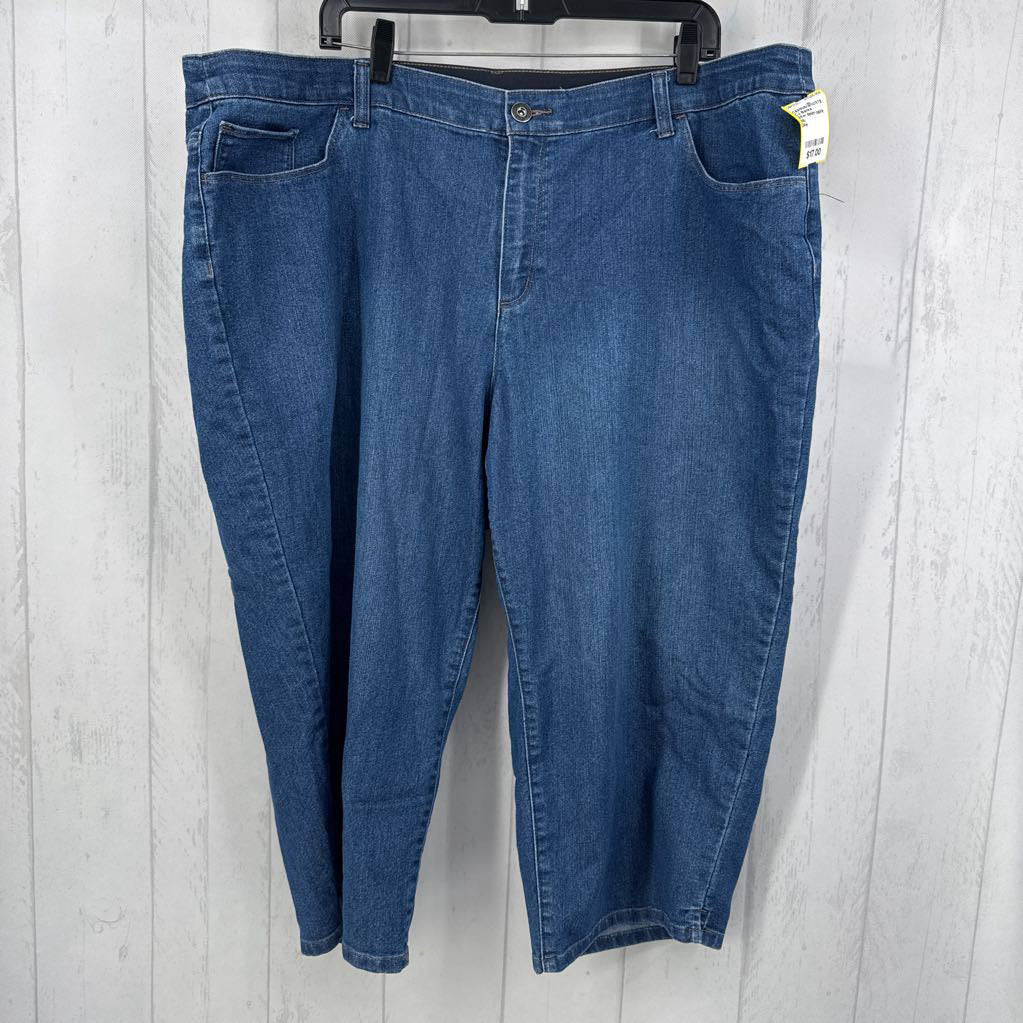 24w denim capris