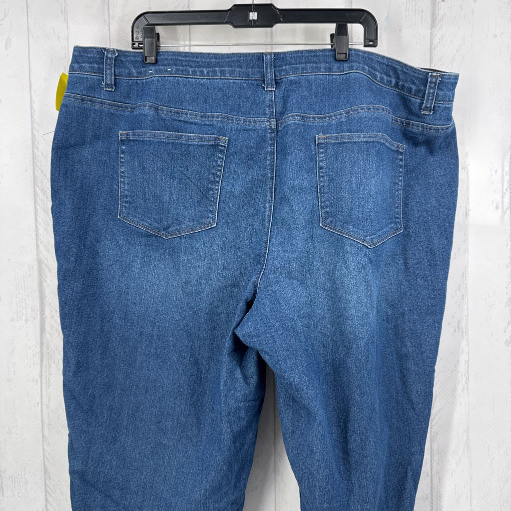 24w denim capris