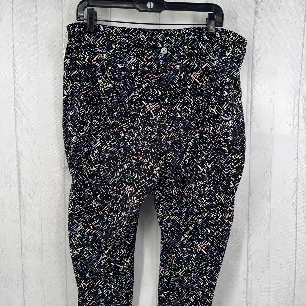 22/24 printed crop leggings