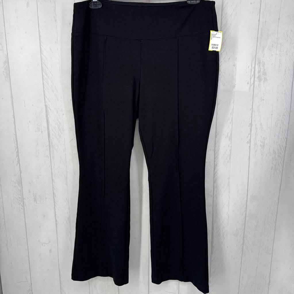 1X pull-on bootcut pant