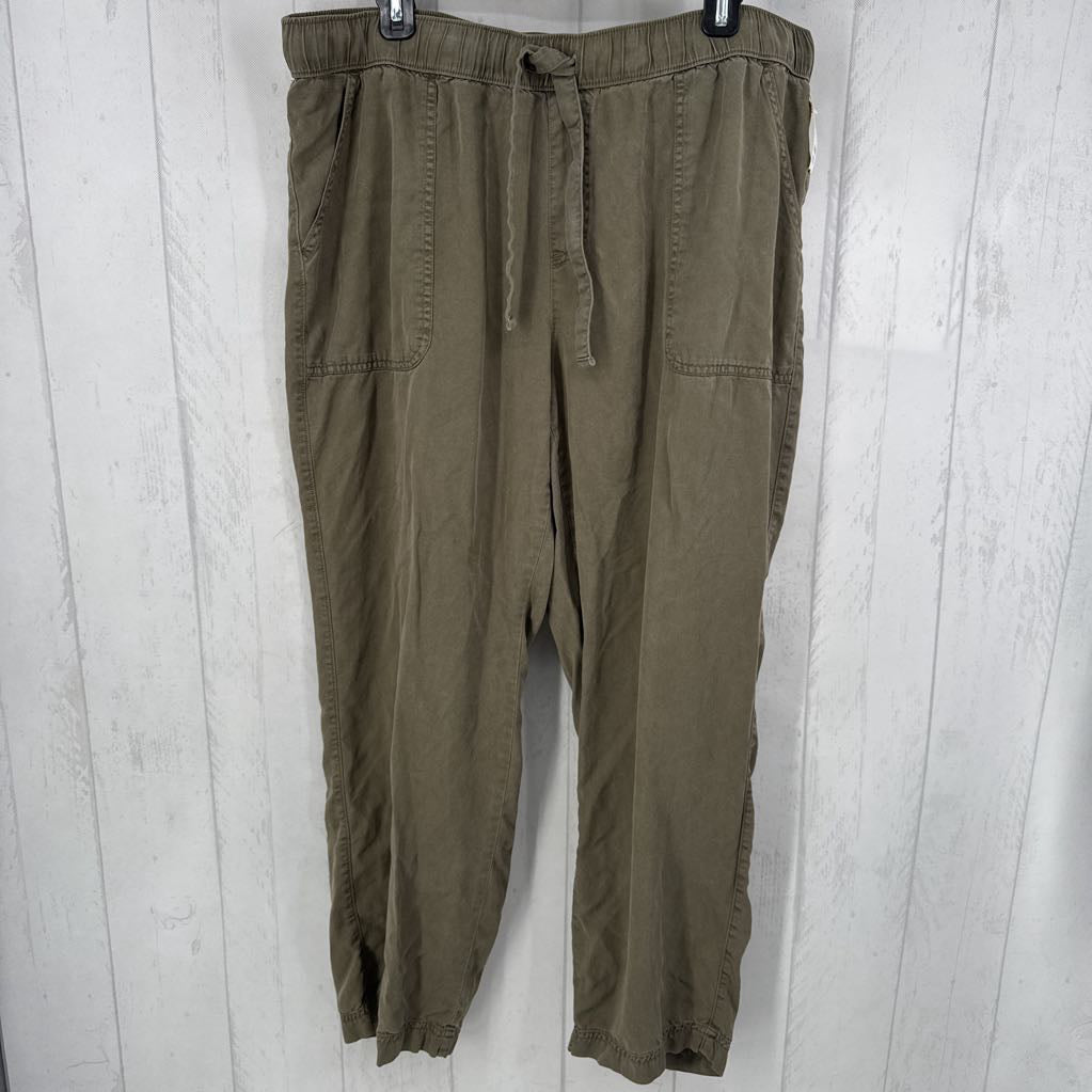 1X pull-on wide leg pant