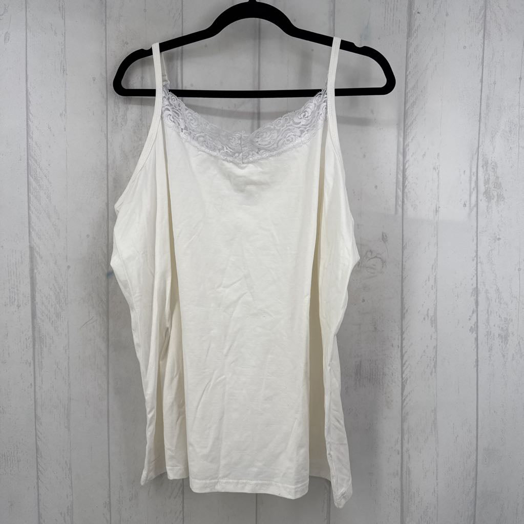2Xp lace trim cami