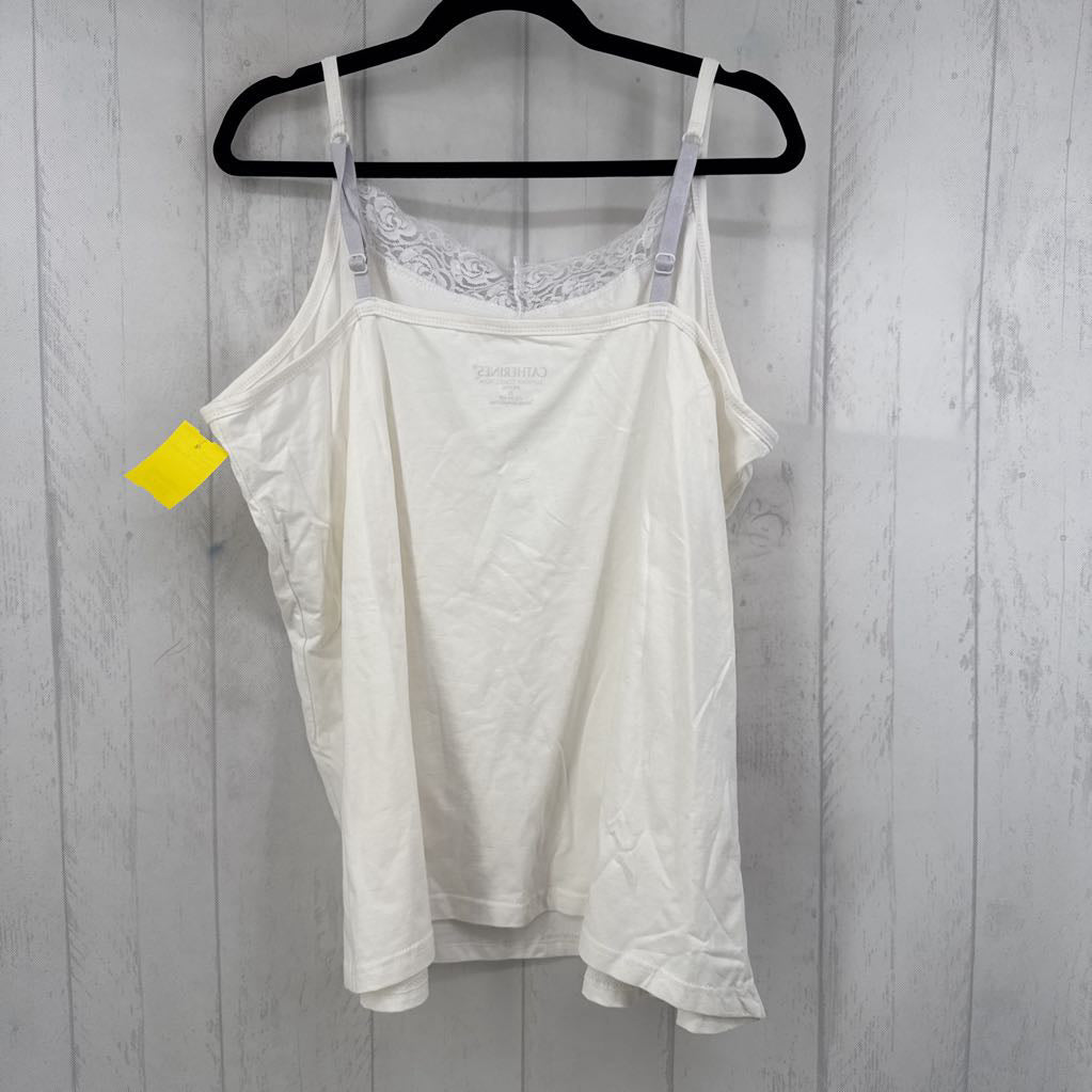 2Xp lace trim cami