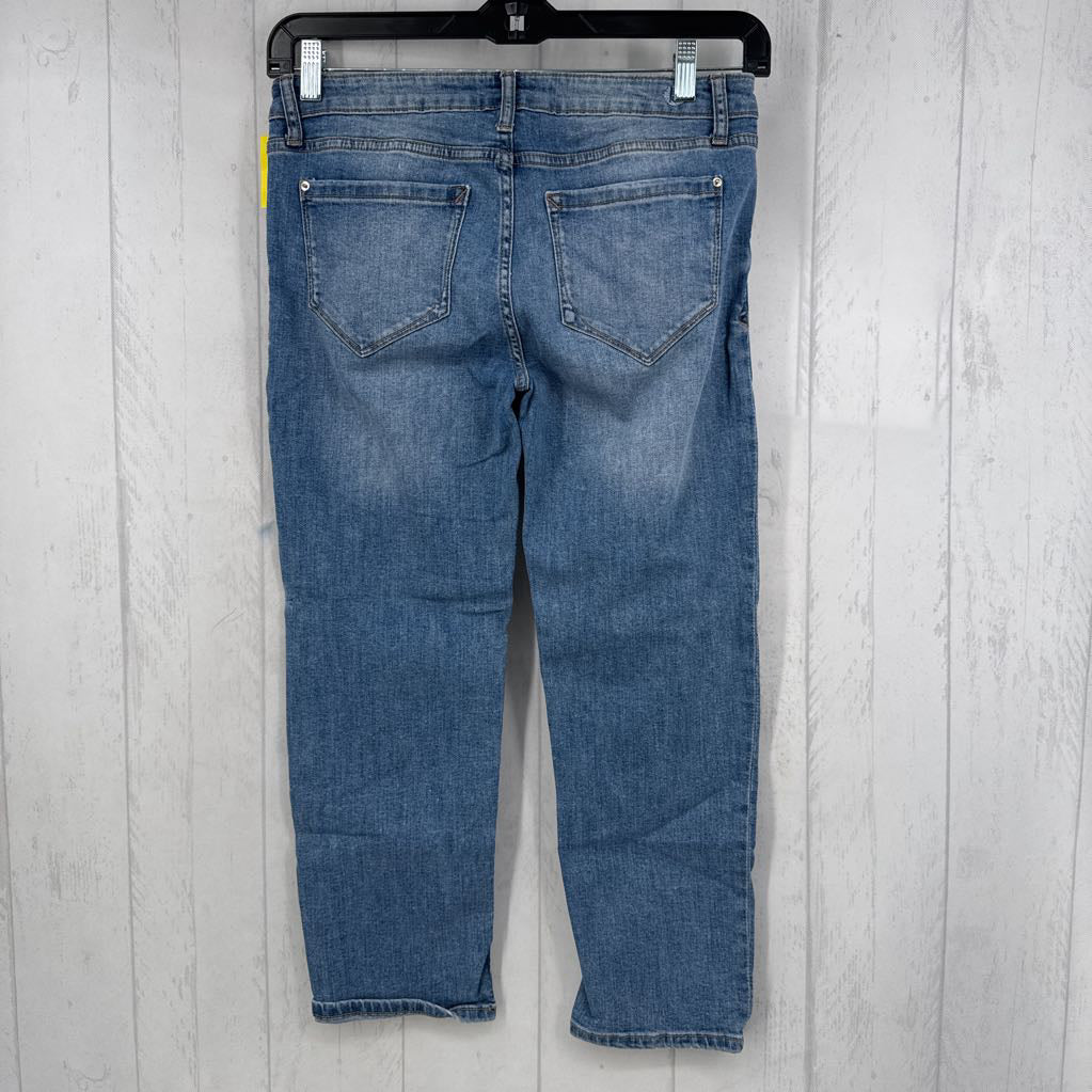6 denim capris