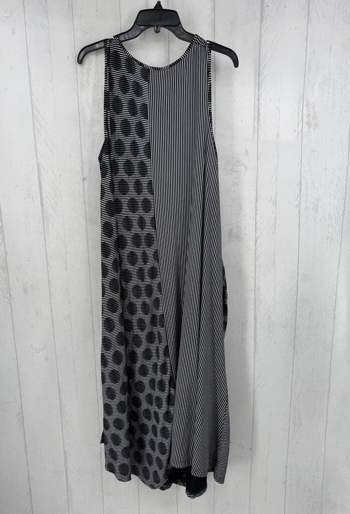XL mixed print slvls maxi dress