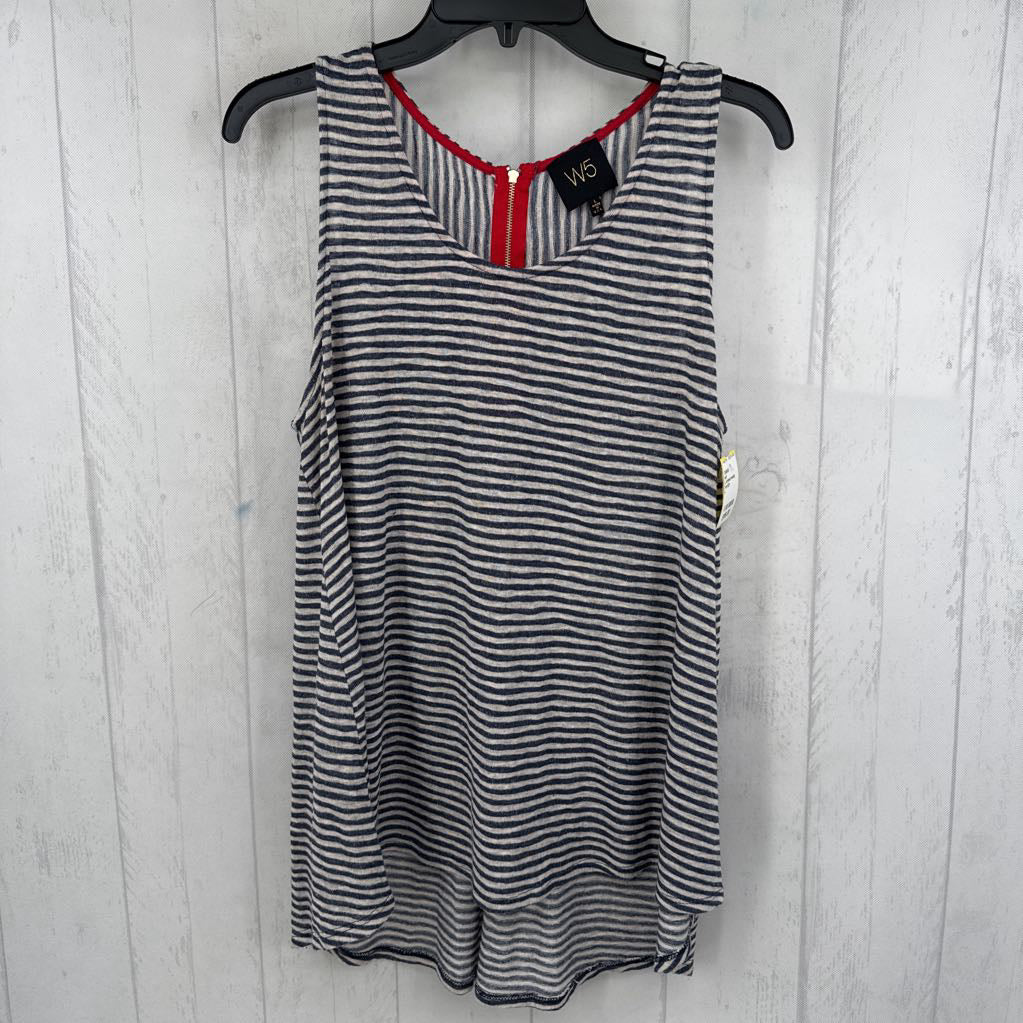L striped swing tank