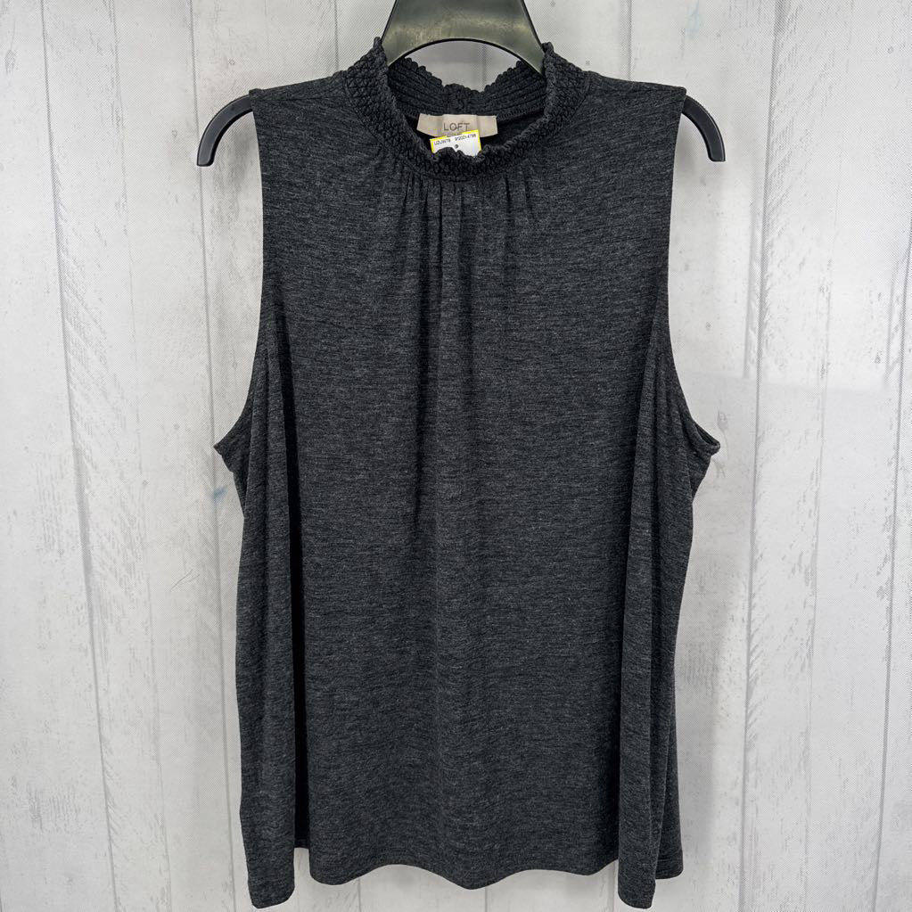 XL mock neck tank