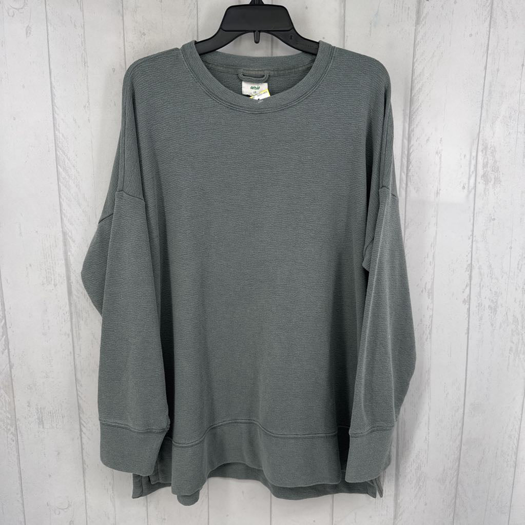 R45 L textured l/s top