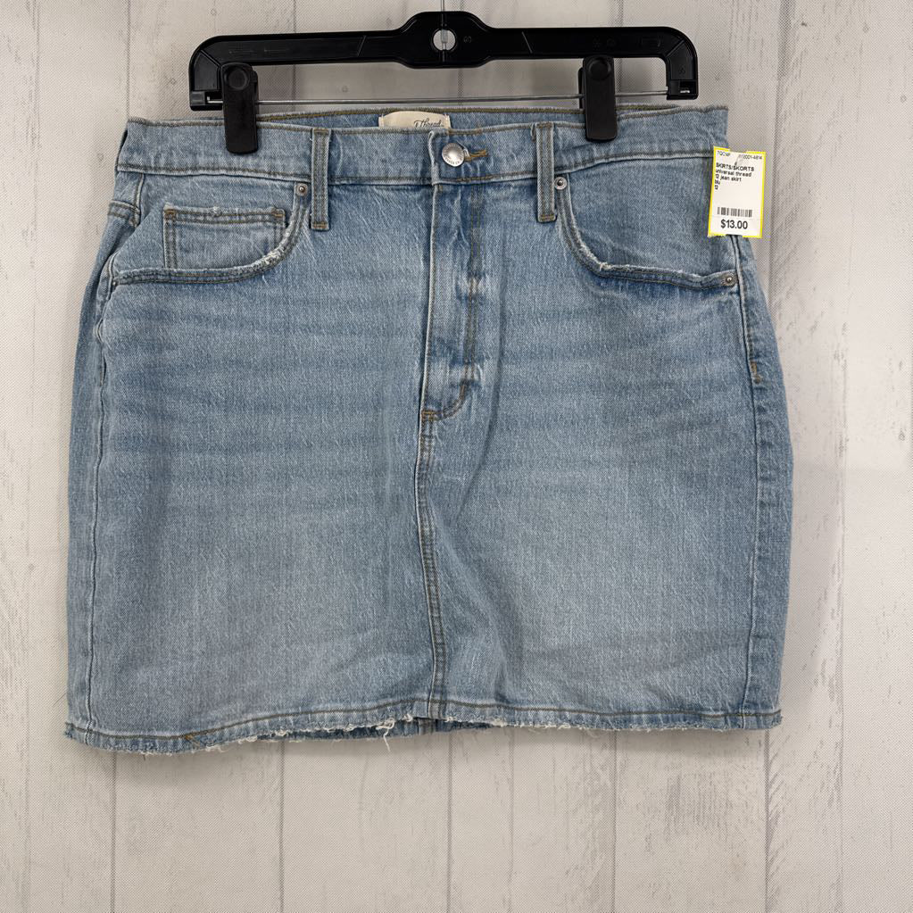 12 jean skirt