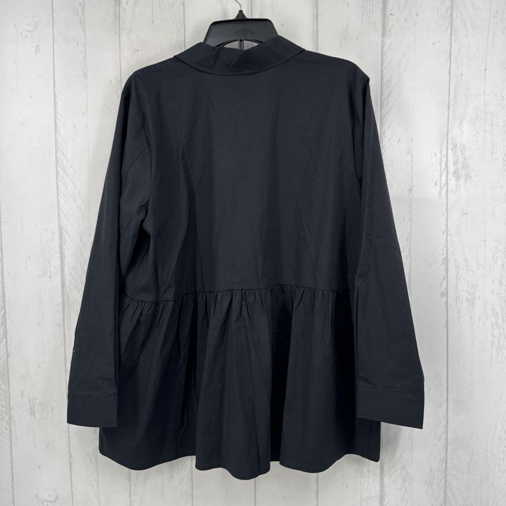 Lp button down l/s top