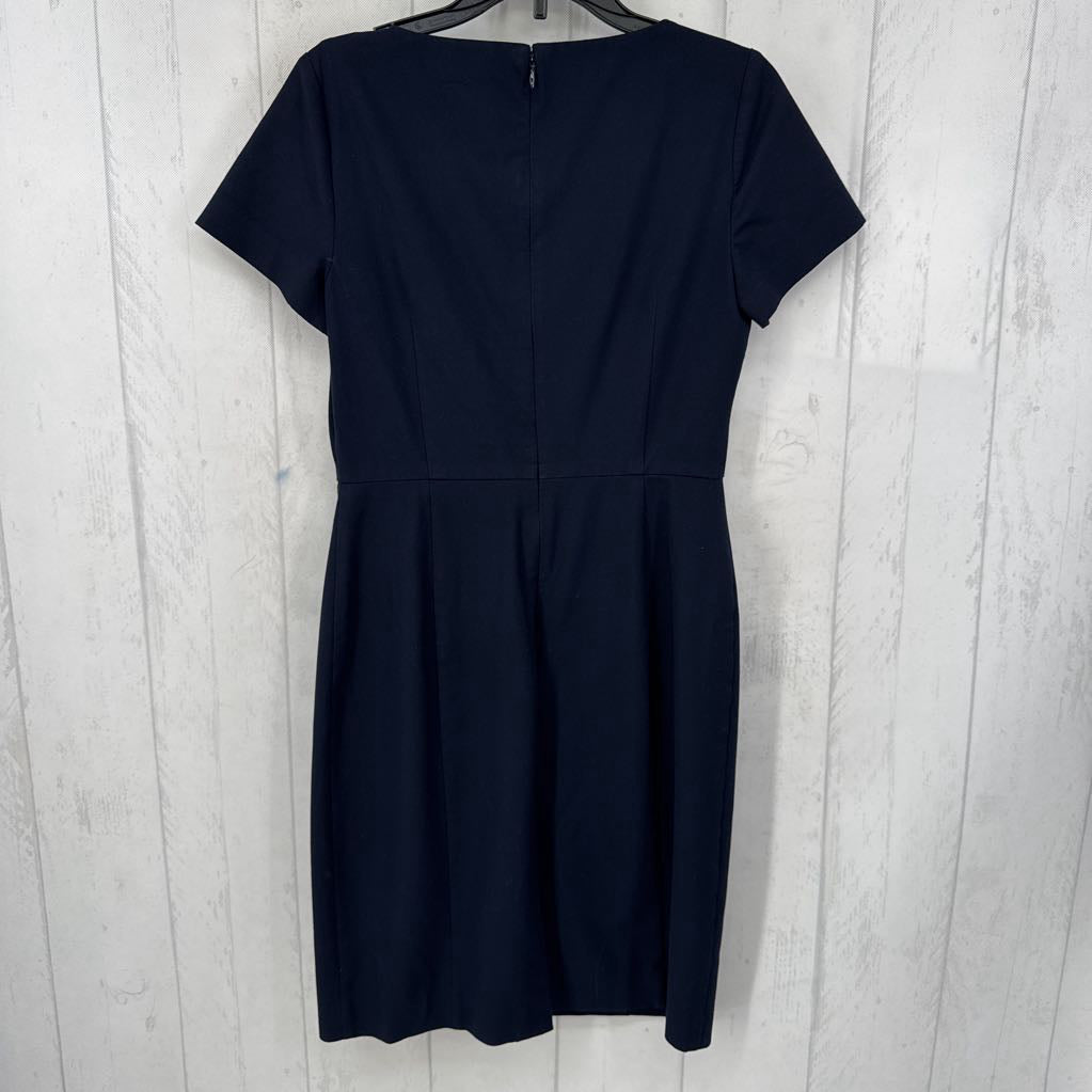 0p square neckline s/s sheath dress