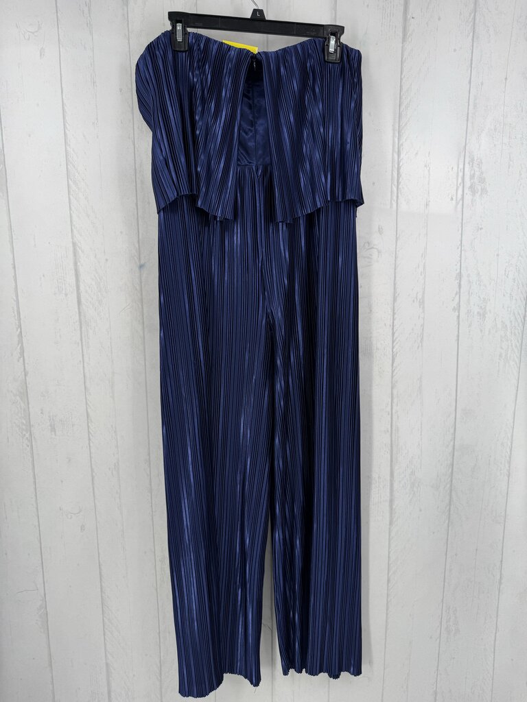 L pleated bandeau jumpsuit
