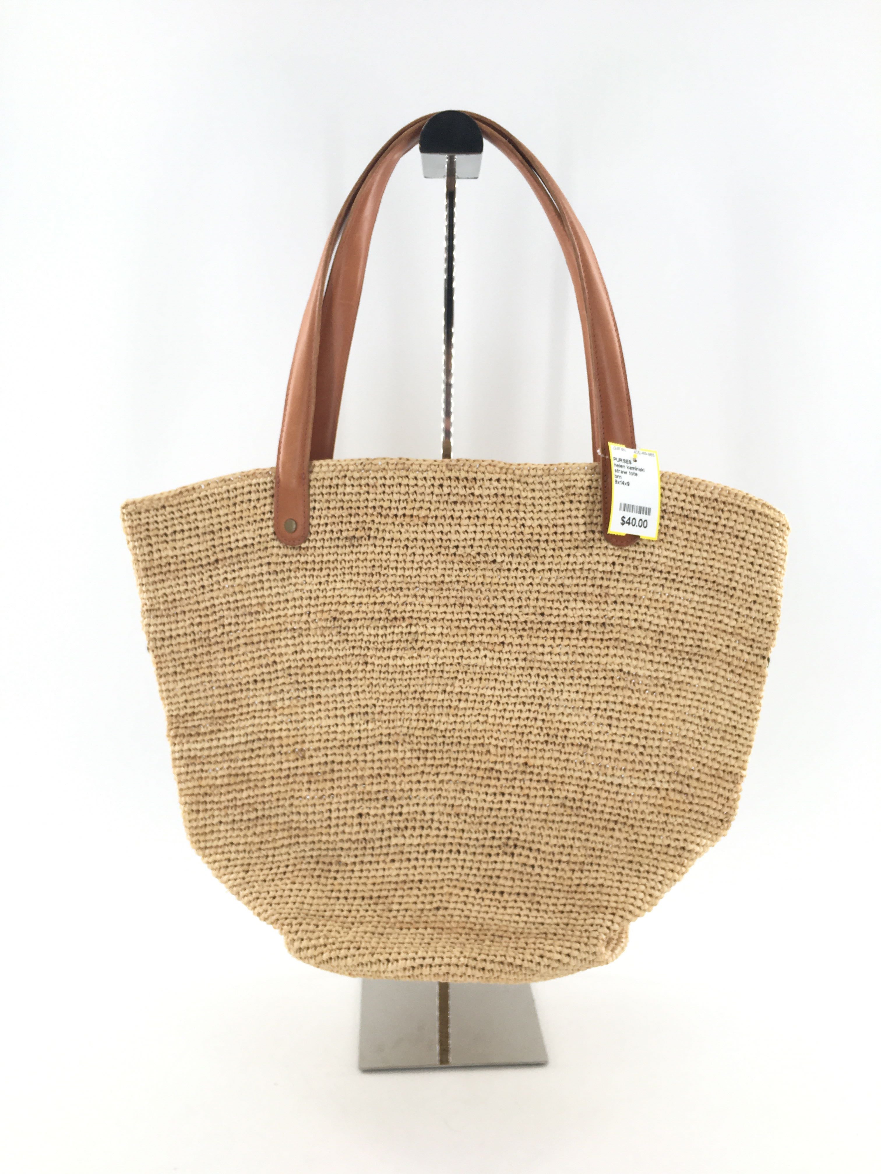 straw tote
