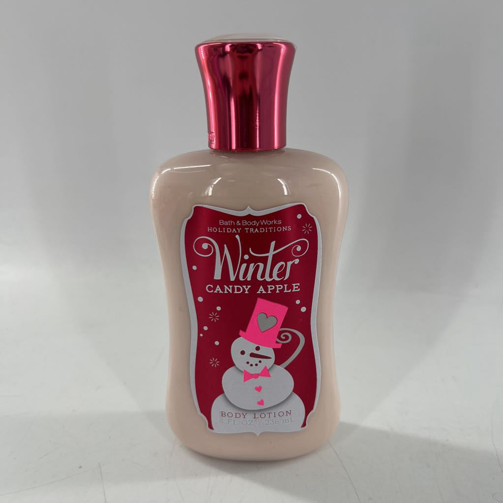 body lotion-winter candy apple