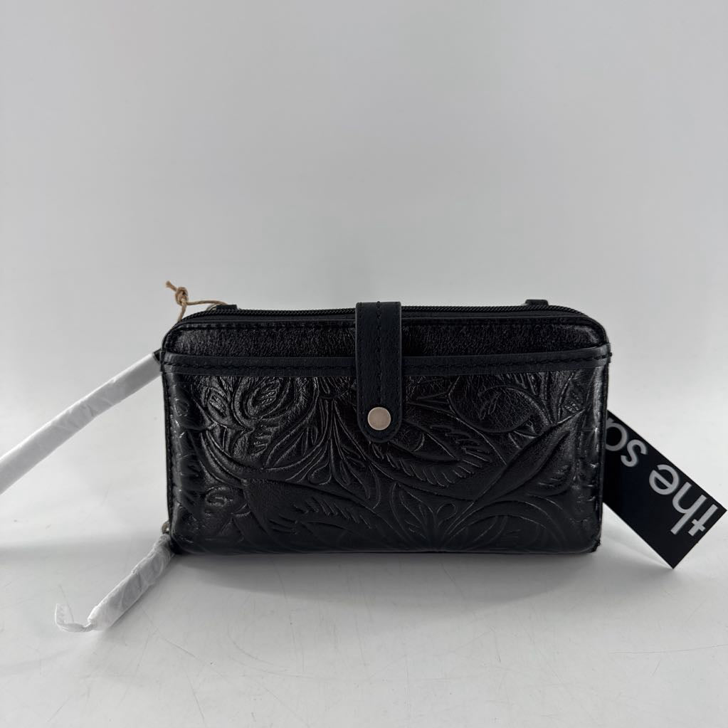 R99 flo embossed wallet/wristlet