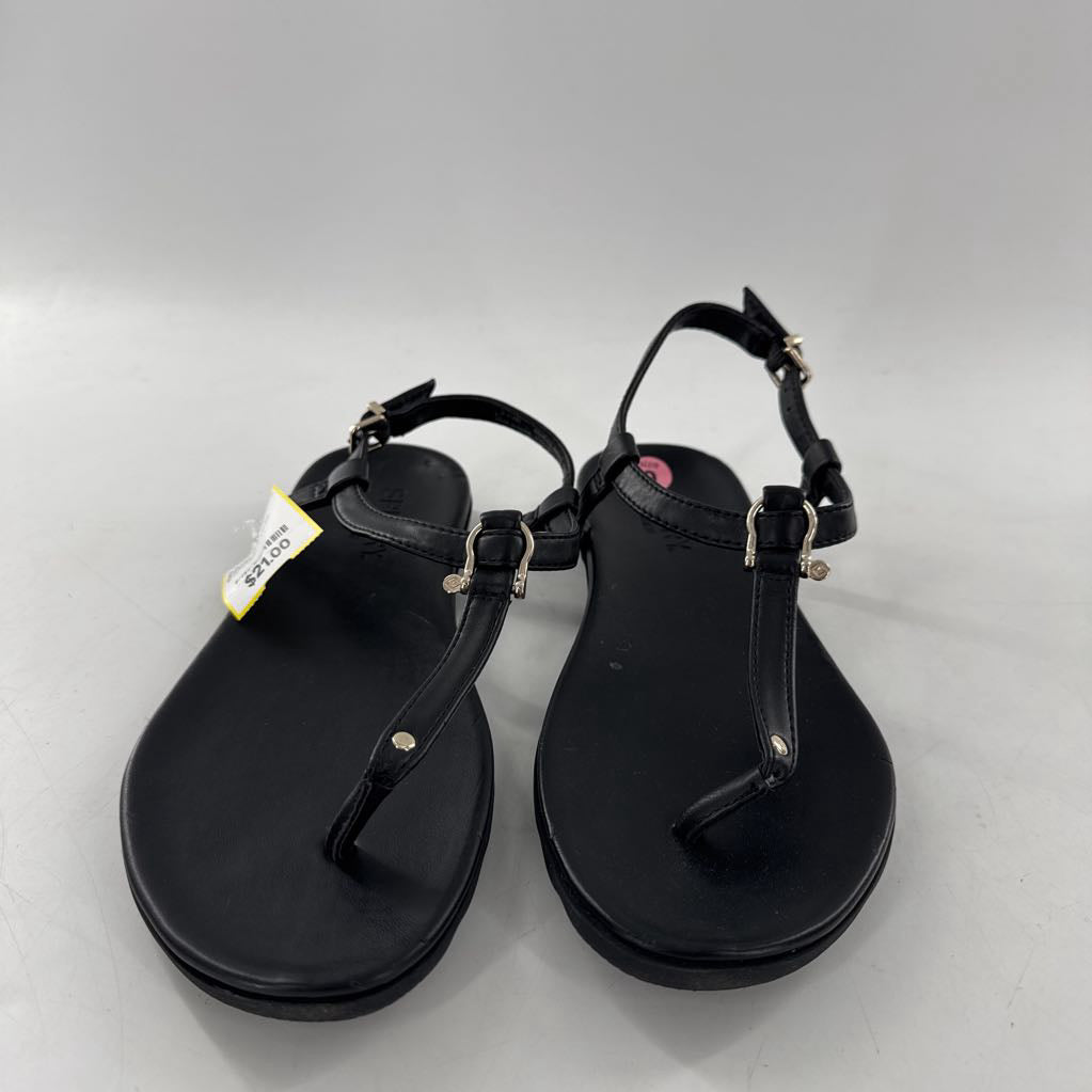 9 leather t-strap sandal