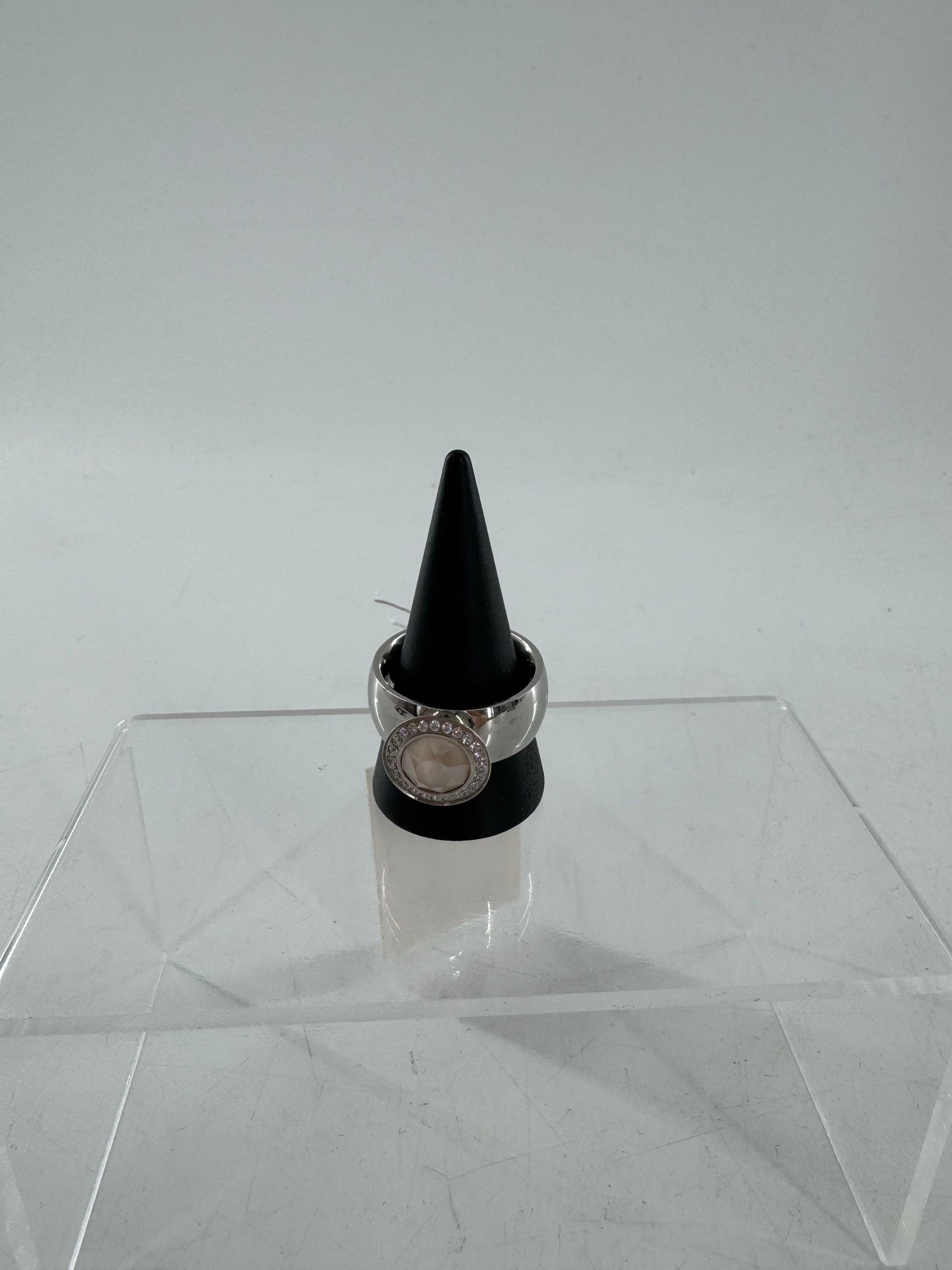sz8 silver interchangestone ring
