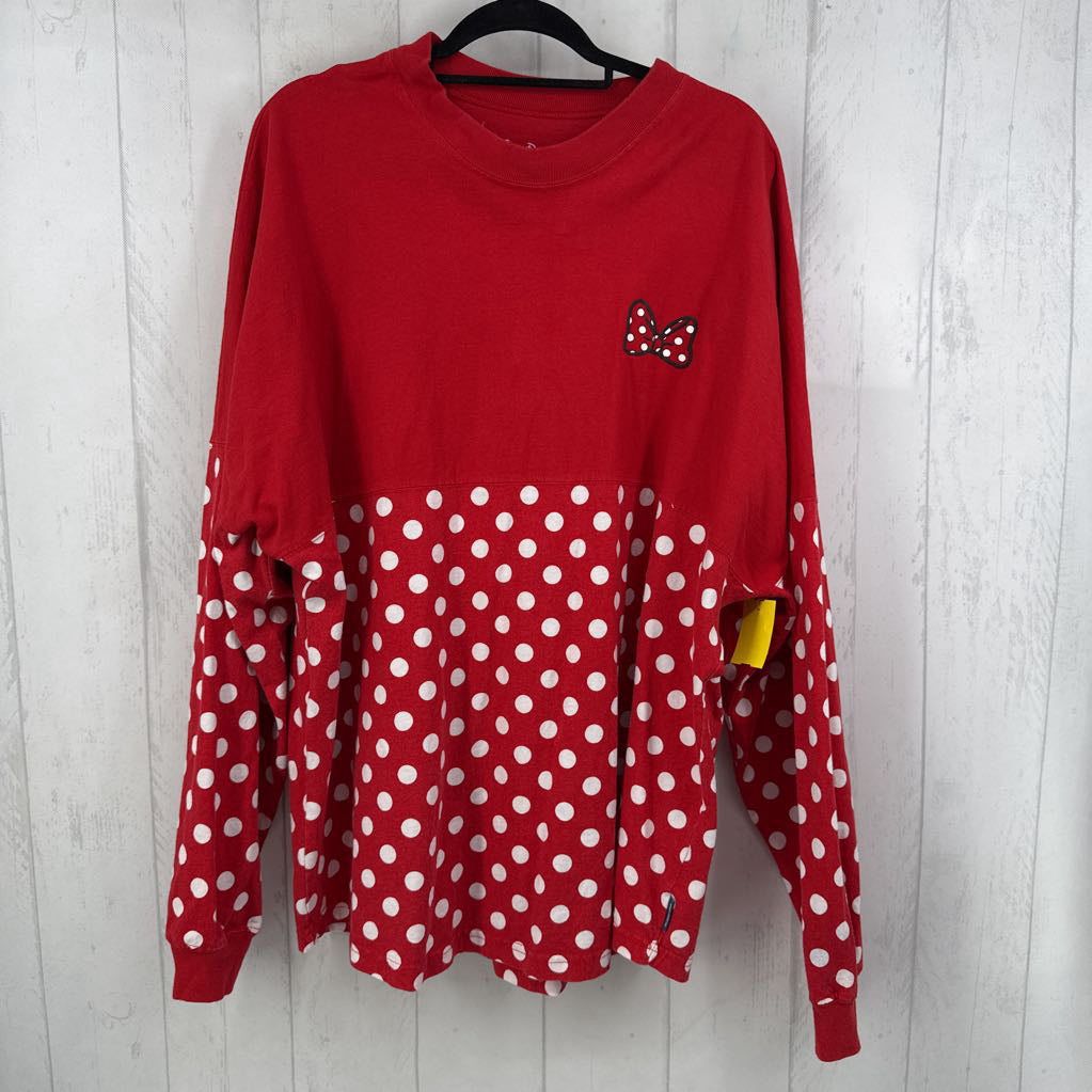 XXL graphic l/s tee-minnie mouse/walt disney world