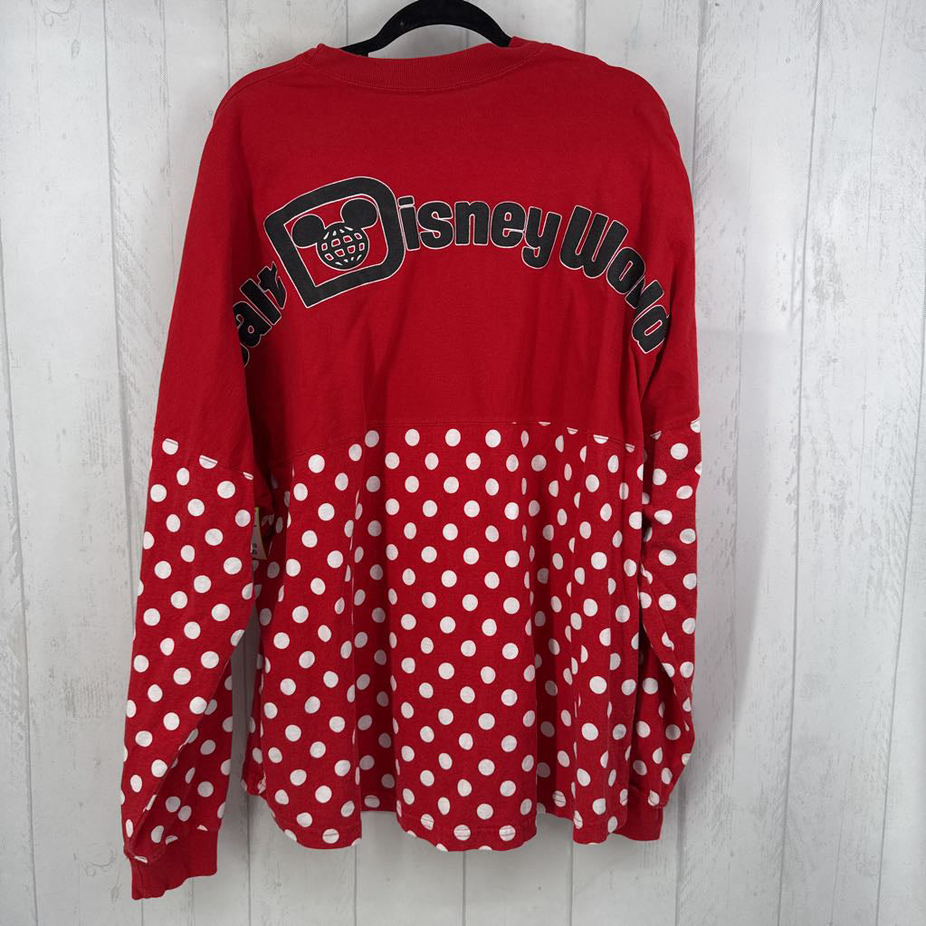XXL graphic l/s tee-minnie mouse/walt disney world