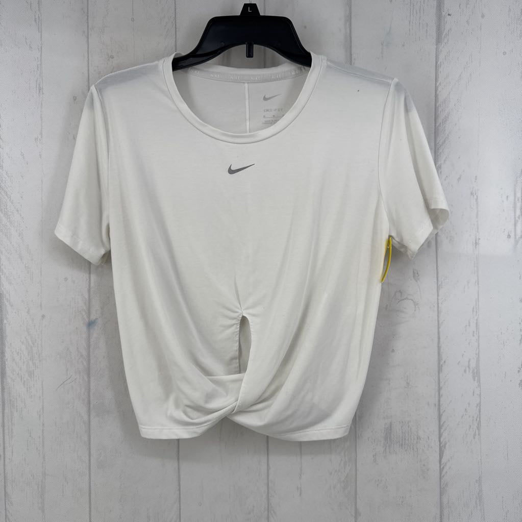 M gathered s/s tee