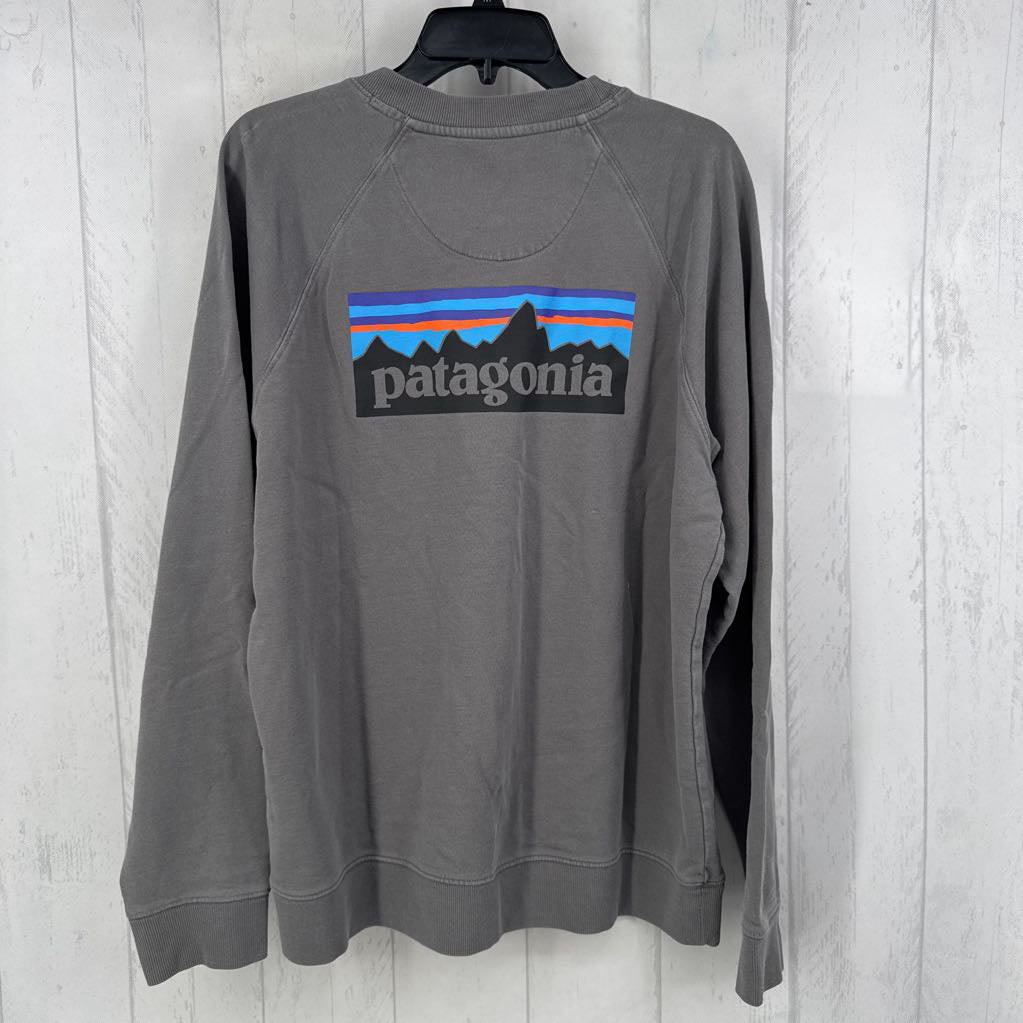 L graphic crewneck sweatshirt