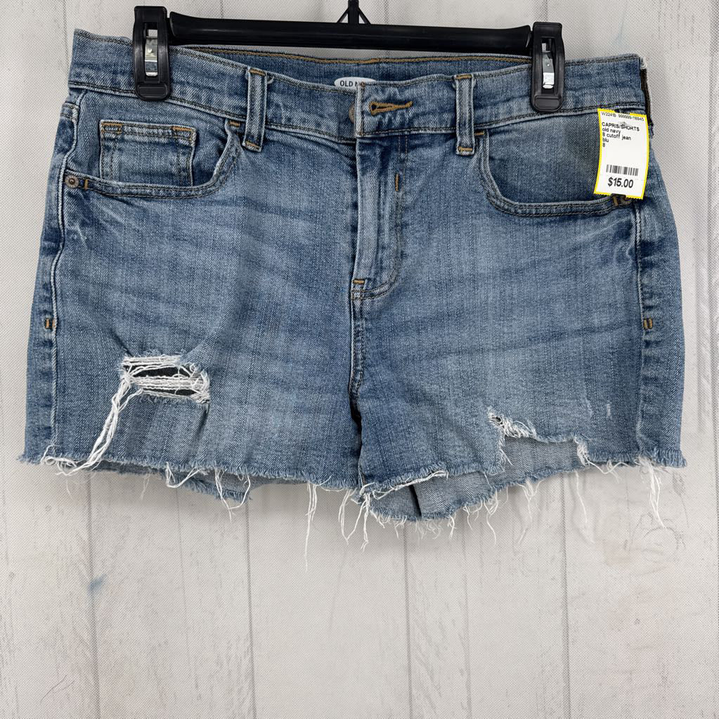 8 cutoff jean shorts