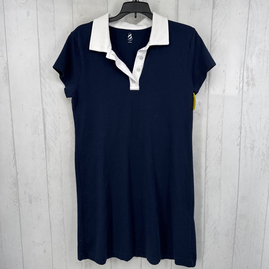 M s/s polo dress