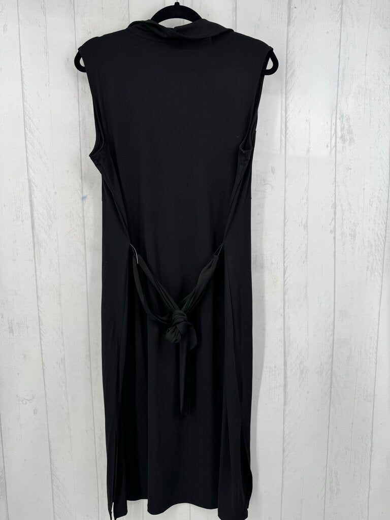 1X zip front belted slvls dress