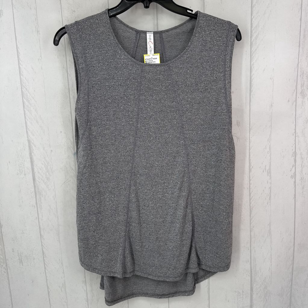 XS marled hi-lo tank