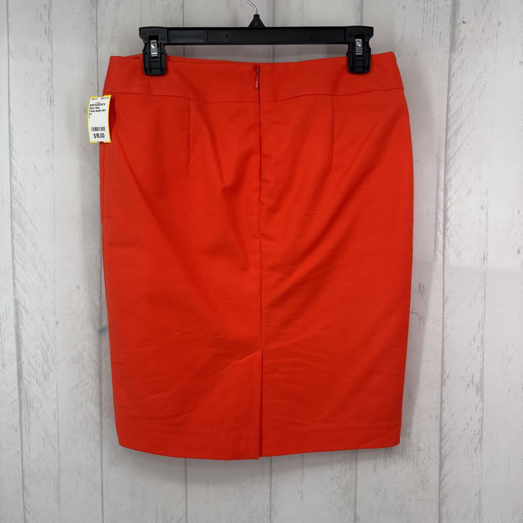 2 knee length skirt