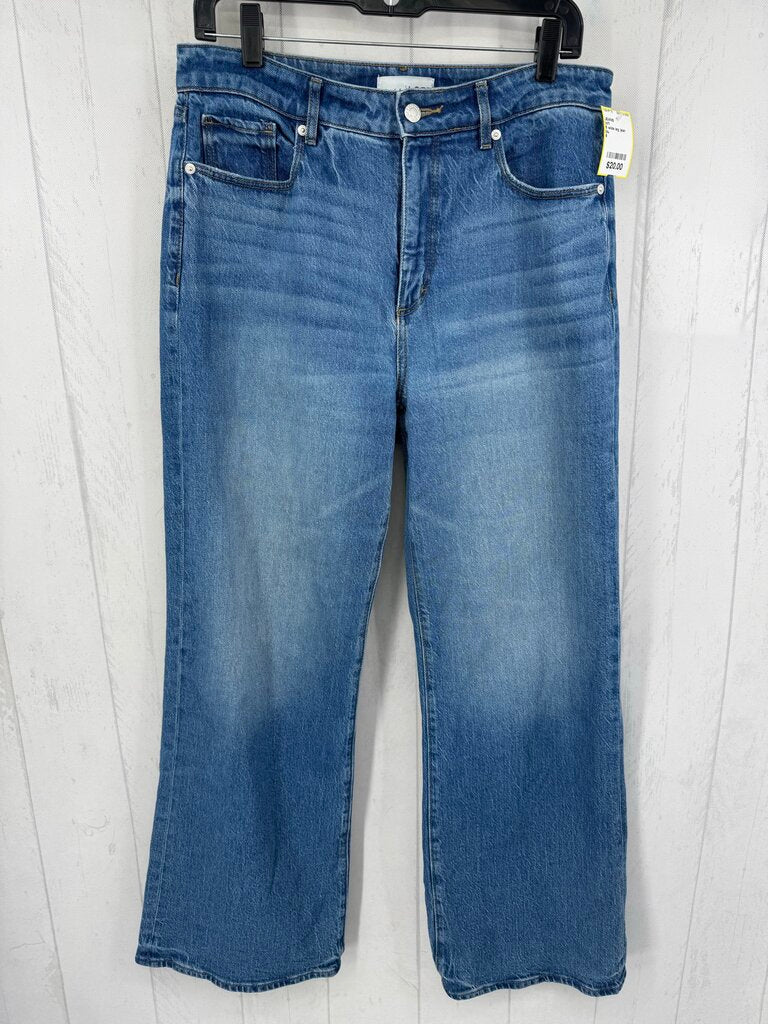 6 wide leg jean