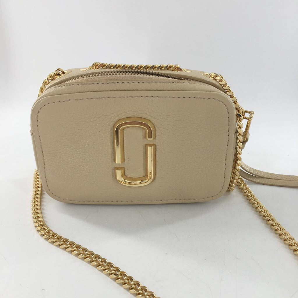 Marc Jacobs The Glam Shot 17 leather camera crossbody bag