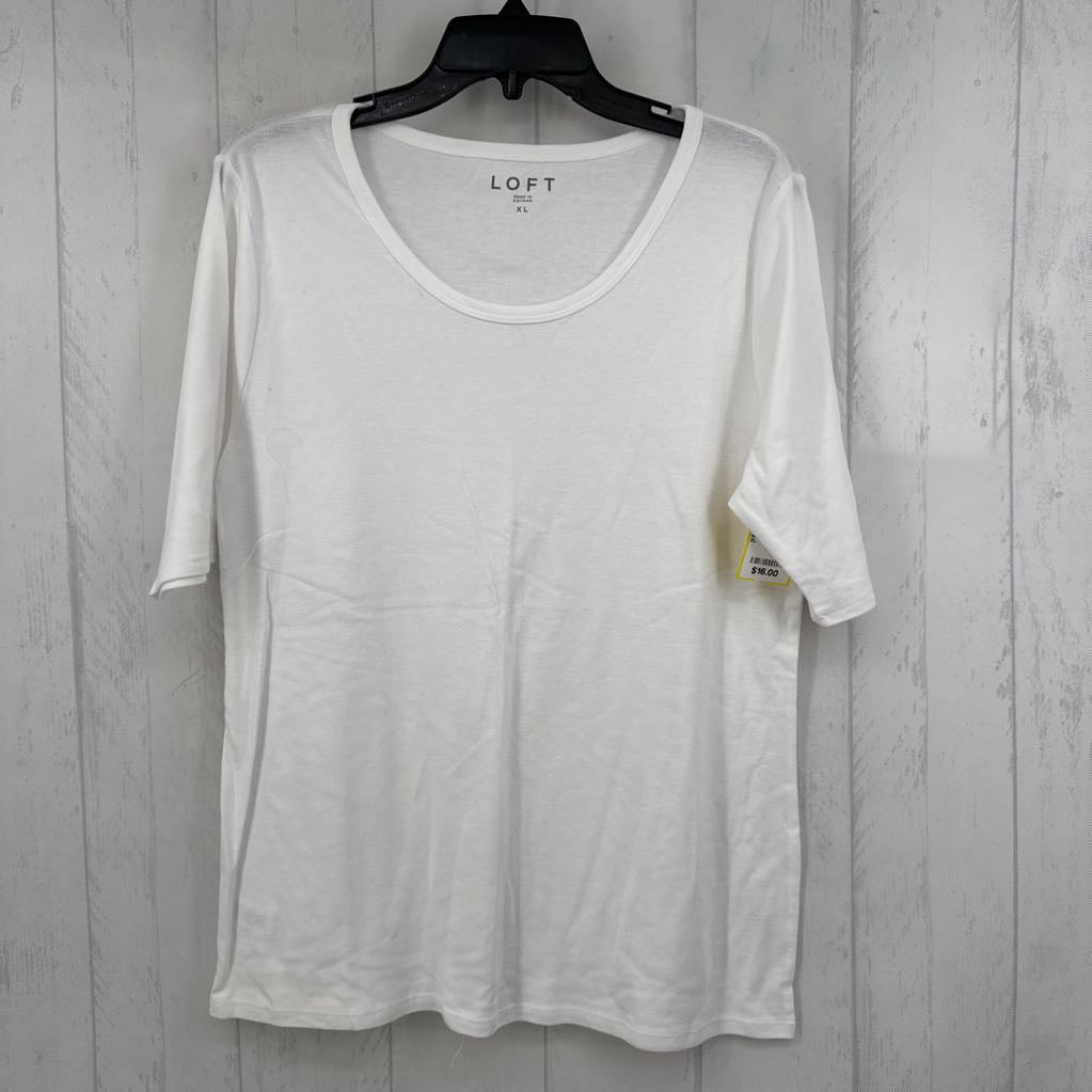 XL s/s scoop neck top