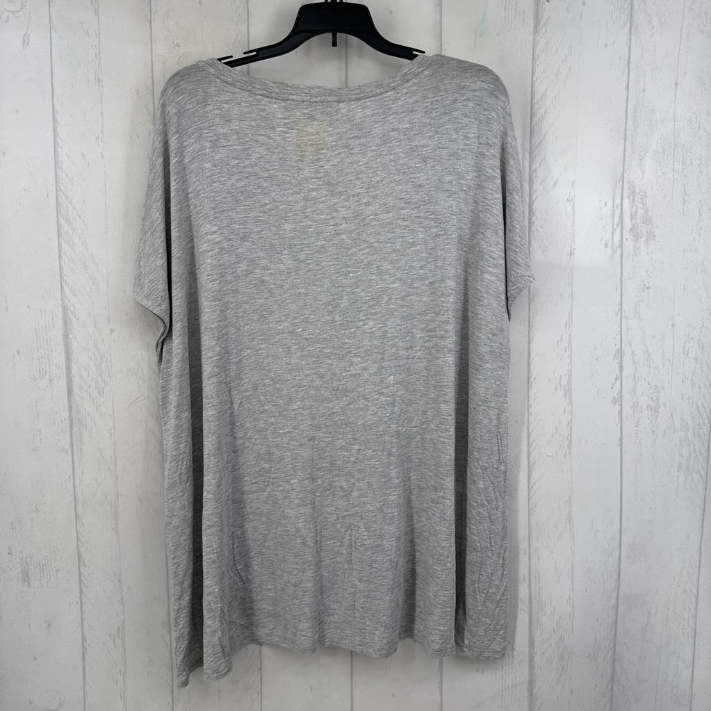 XL l/s v-neck top