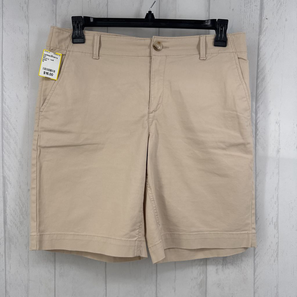 10curvy twill bermuda shorts