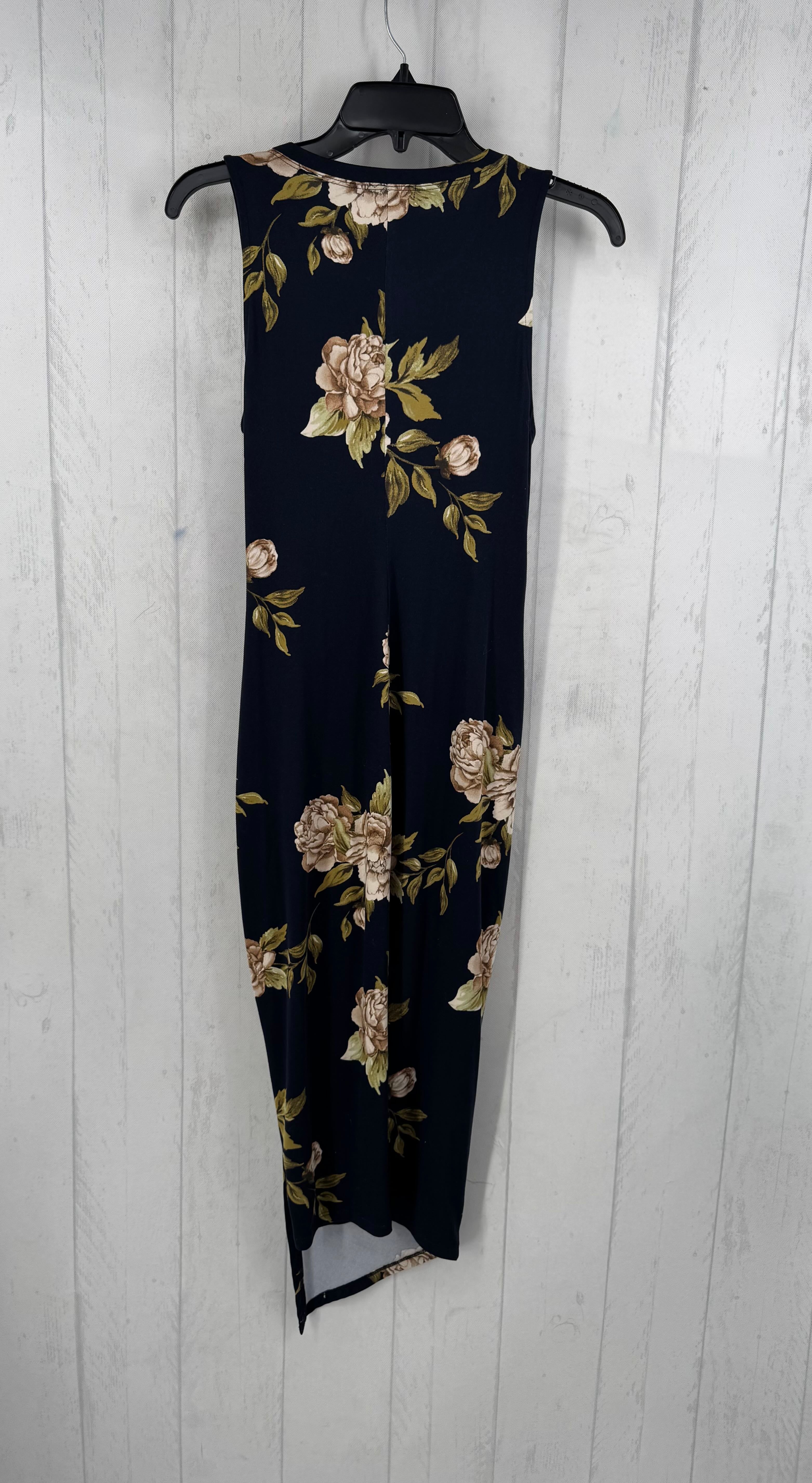 S flo print slvls dress