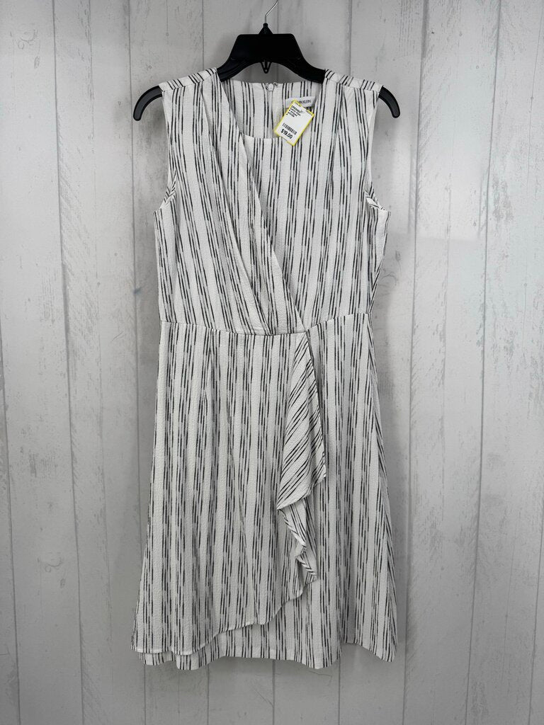 4 striped crossover slvls dress
