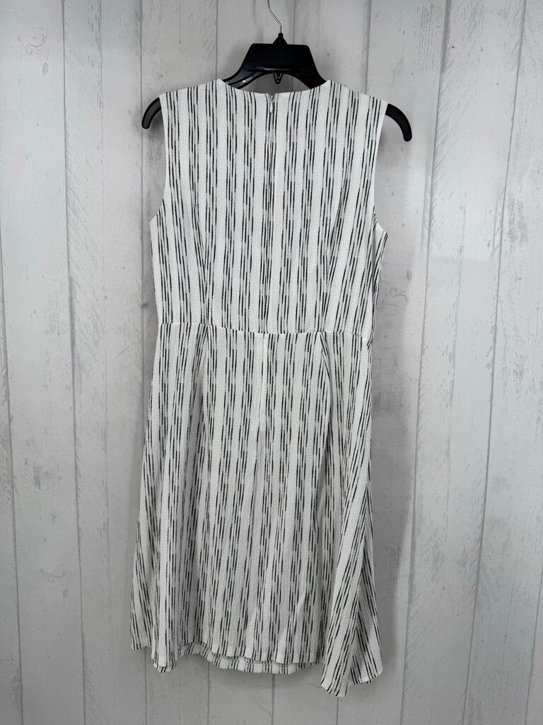 4 striped crossover slvls dress