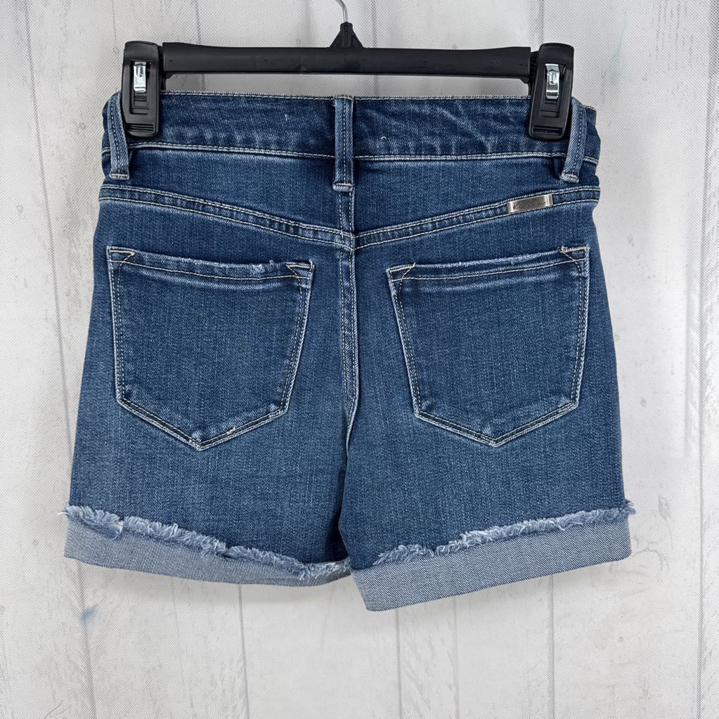 S hi-rise jean shorts