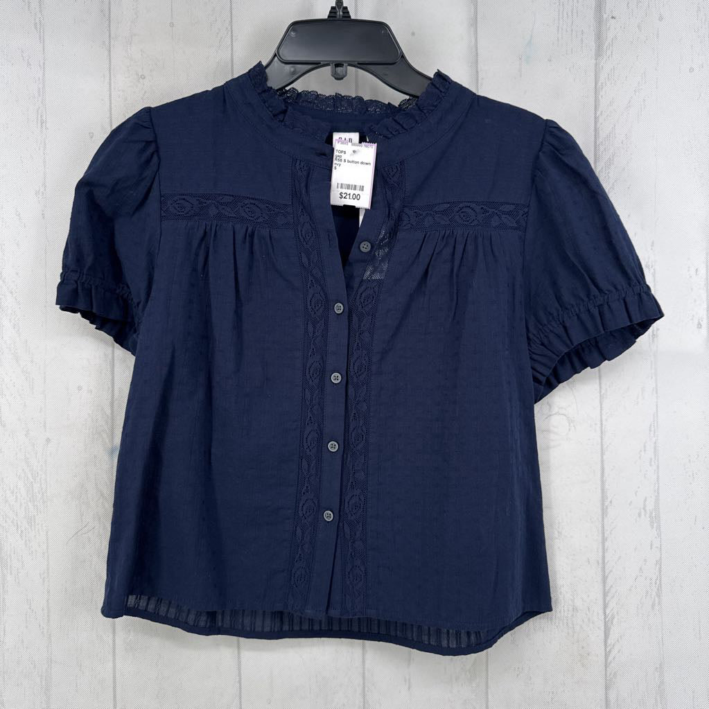 R55 S button down s/s top