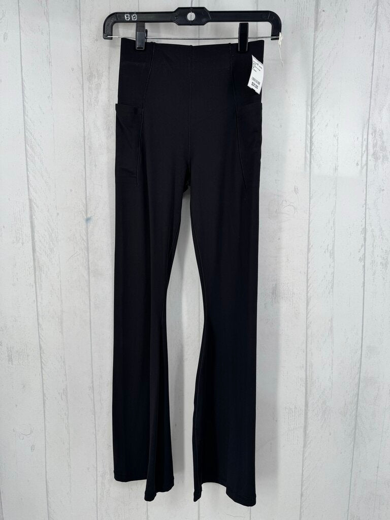 S short hi-rise bootcut leggings