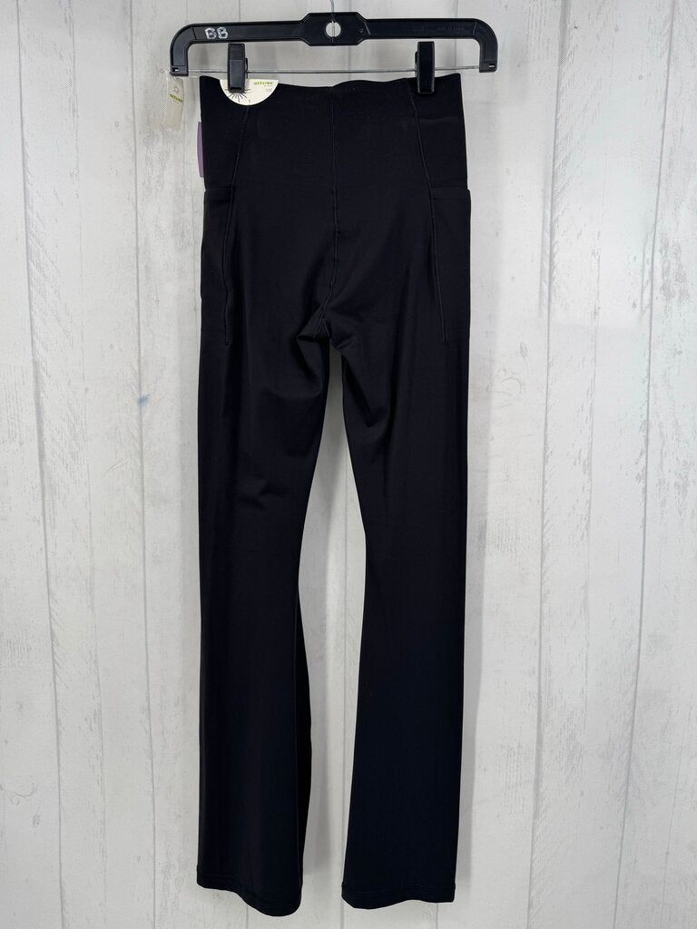 S short hi-rise bootcut leggings