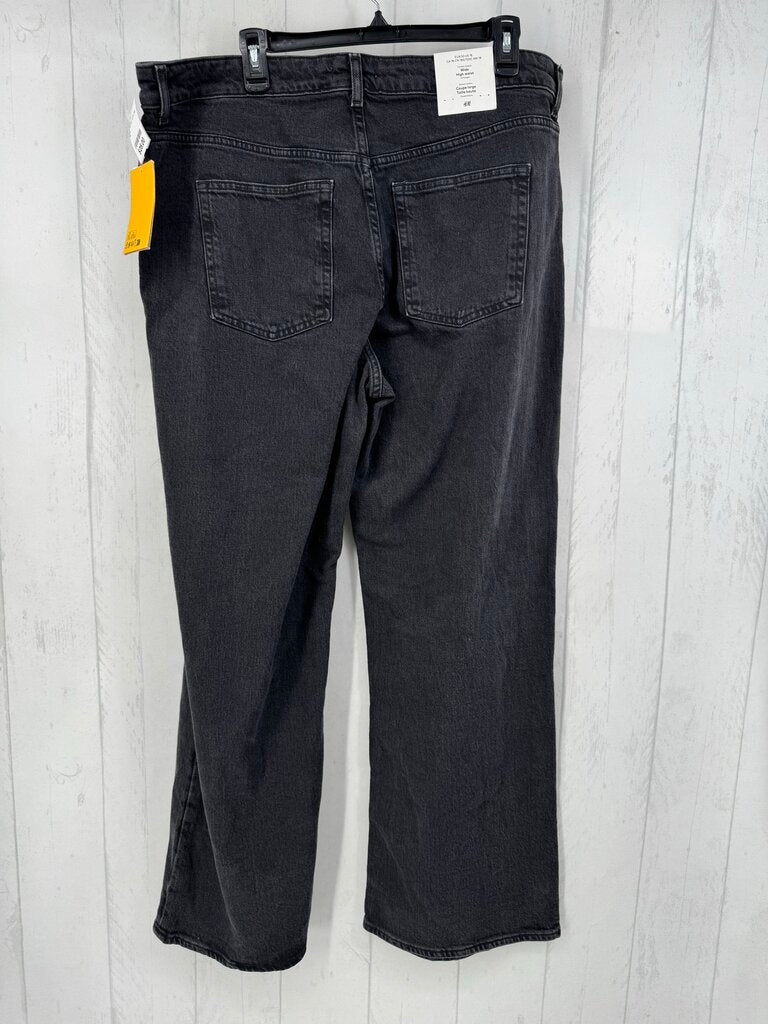 18 hi-rise wide leg jean