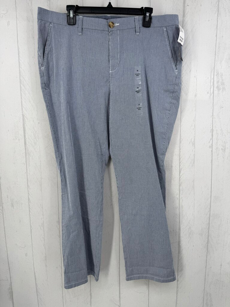 16 striped chino